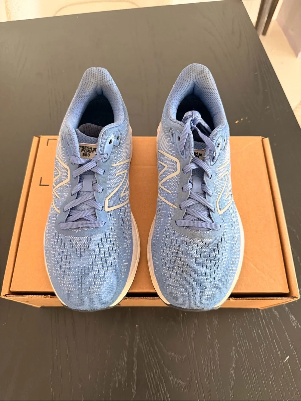 New Balance Women's Light Blue Athletic Running Sneakers